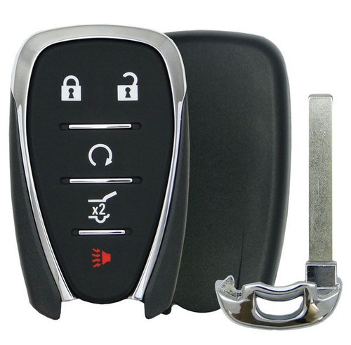 Chevrolet 5-Button Replacement Smart Key Shell HYQ4AA 13584498 / 13529650 AFTERMARKET