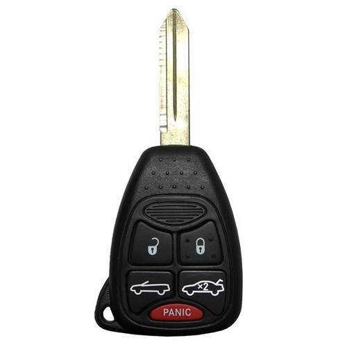 Chrysler 5 Button Remote Head Key OHT-692427AA 05175815AA, 68025034AA, 68092982AA, 68092992AA, 68092992AB, 68291090AA - Refurbished Recase