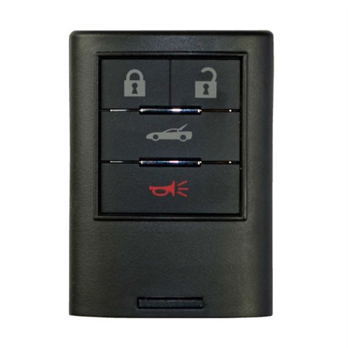 Chevrolet Corvette 4 Button Driver 1 Smart Key M3N5WY7777A, 25926479, 315 MHz - Refurbished, Recase