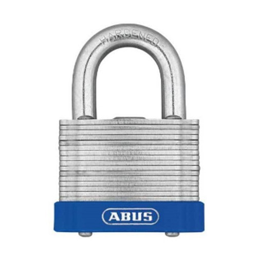 ABUS - 41/40 B - ECOLUTION LAMINATED STEEL PADLOCK BLUE BUMPER - 1-47/64" WIDTH