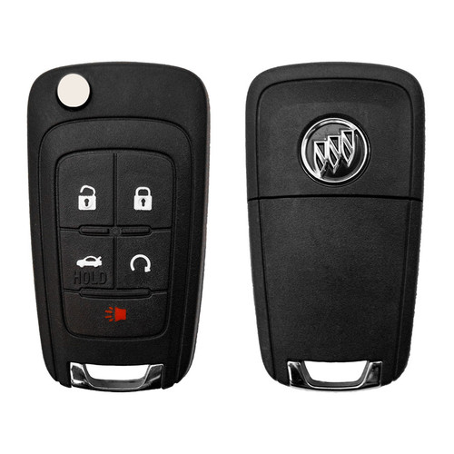 Buick 5 Button Proximity Flip Key P409MK74946931, OHT05918179, 13500224, 315 MHz - New, OEM