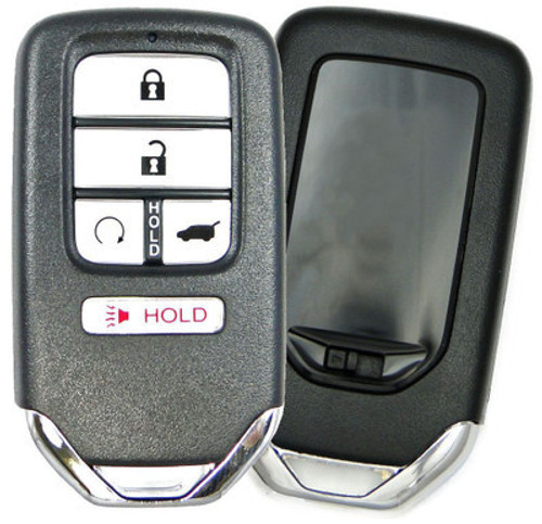 Keyless2Go Honda 5 Button Driver 2 Smart Key KR5V2X V44, 72147-TG7-A41, 433 MHz - Premium Aftermarket
