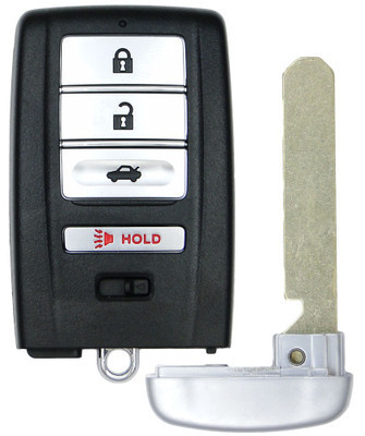Keyless2Go 4 Button Replacement Proximity Smart Key For Acura KR5V1X 72147-TX6-A22 - NO MEMORY