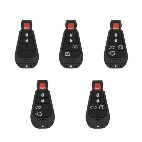 KEYLESS2GO Fobik Smart Key IYZ-C01C 433 MHz, Premium Aftermarket  (5 - PACK)