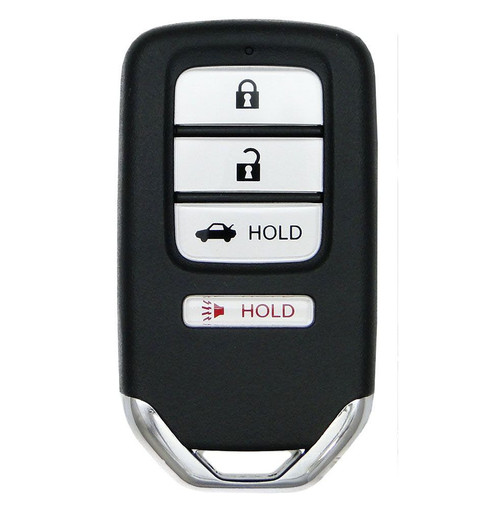 Honda 4-Button Smart Key Driver 2 CWTWB1G0090 433 MHz, Refurbished Recase