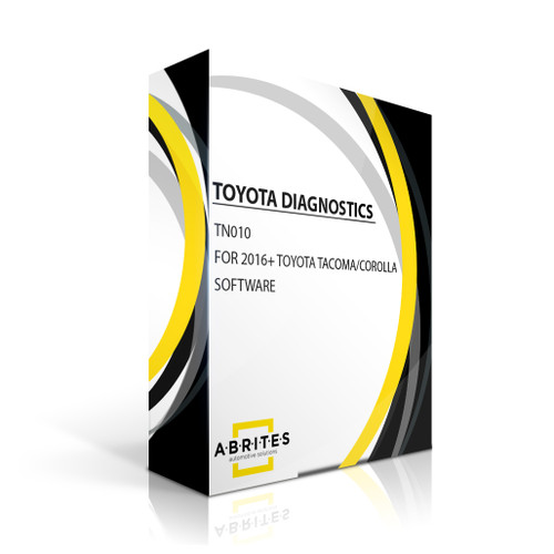 ABRITES TN010 Mileage Recalibration for 2016+ Toyota Tacoma/Corolla - Software