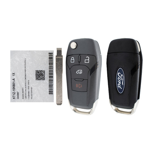 Ford 4 Button Remote Flip Key 164-R8236 N5F-A08TAA OEM NEW