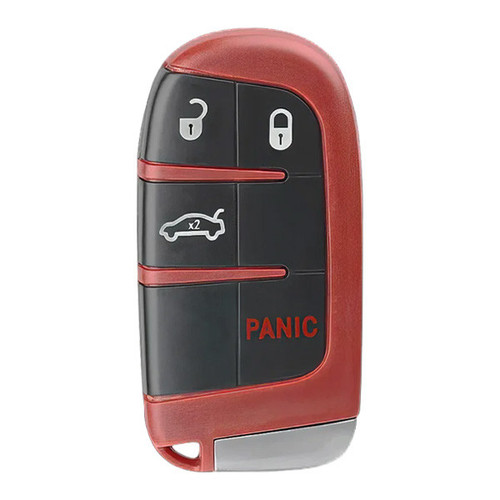 Dodge 4 Button Smart Key M3N-40821302, 68234860AB, 68234960AB, 433 MHz - Refurbished, Recase