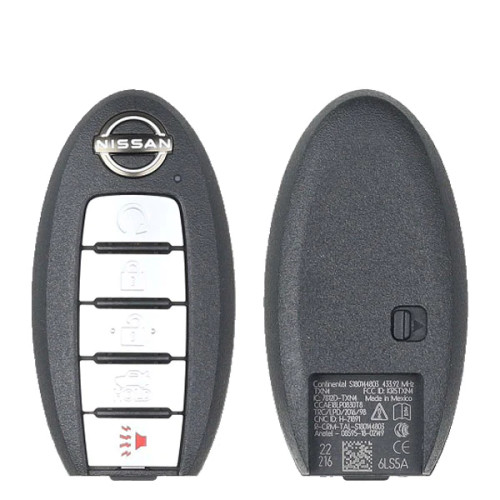 Nissan 5 Button Proximity Remote Smart Key KR5TXN4 285E3-6LS5A OEM NEW