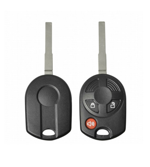 Ford 3 Button HU101 Remote Head Key Shell Replacement Case OUCD6000022, OUC6000022, 164-R8007 - Aftermarket