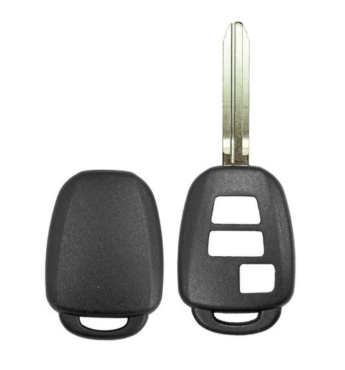Toyota Scion 3-Button Remote Head Key Shell - Aftermarket
