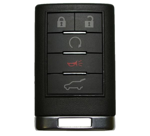Cadillac 5-Button Remote Driver 1 315 mhZ OUC6000066 OUC6000223 20998281 - Refurbished RECASED
