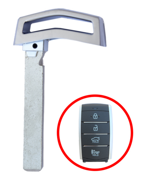 Genesis Emergency Insert Key Blade 81996-G9000, KK12 - New, OEM