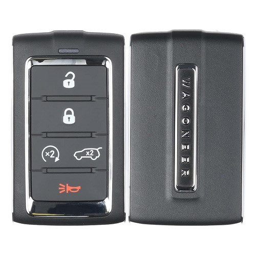 Jeep Wagoneer 5 Button Smart Key M3NWXFOB1, 68469565AA, 433 MHz - New OEM