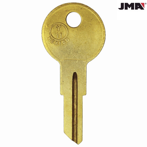 JMA Yale YA 44DE/Y11 Brass Cabinet Key, 10 Pack 191512