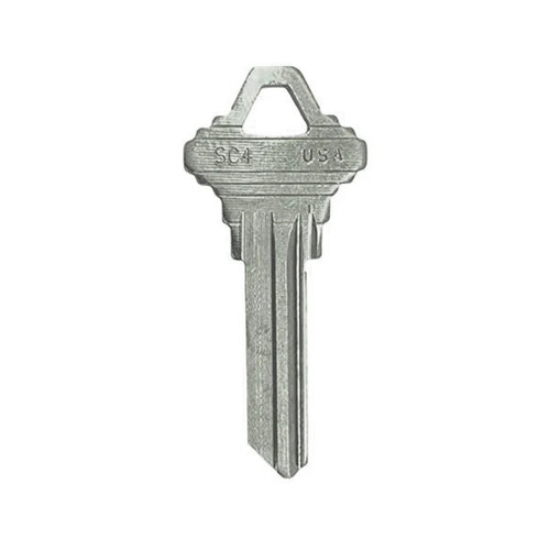 ILCO A1145A SC4 Metal Key Blank -  Nickle Plated Brass - 50 Pack