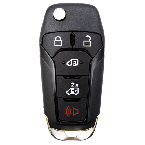 Keyless2Go 5-Button Replacement Remote Flip Key N5F-A08TAA 164-R8255 315 MHz, Premium Aftermarket