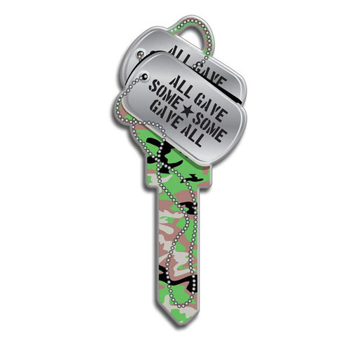 Lucky Line Key Shapes Dog Tags  - 5 Pack - Kwikset KW