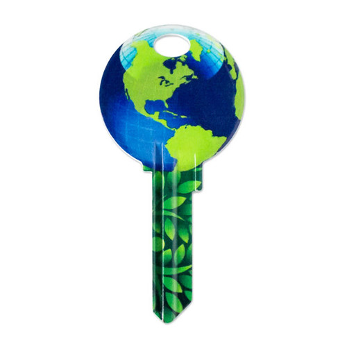 Lucky Line Key Shapes Earth- 5 Pack - Kwikset KW
