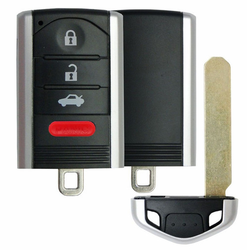 Acura 4-Button Smart Key Memory 1 KR5434760 72147-TX6-A01 315 MHz, Refurbished Recase