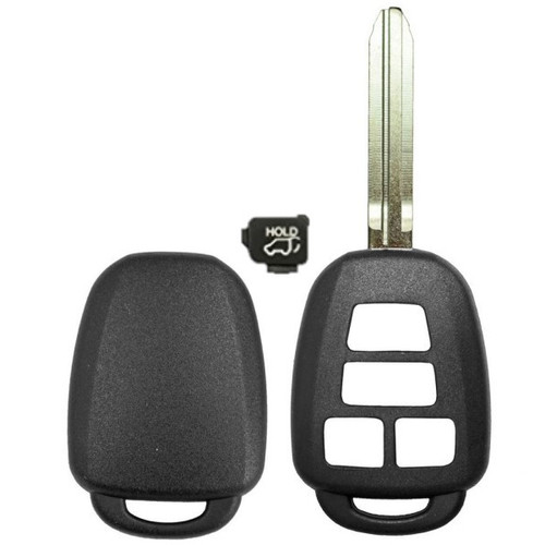 Toyota 4-Button Remote Head Key Shell - Aftermarket 193018