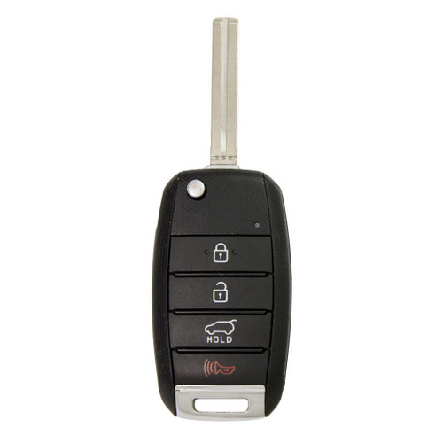 Keyless2Go Kia 4 Button Remote Flip Key TQ8-RKE-4F19 (YP 4BT), 95430-A9100, 433 MHz - Premium Aftermarket