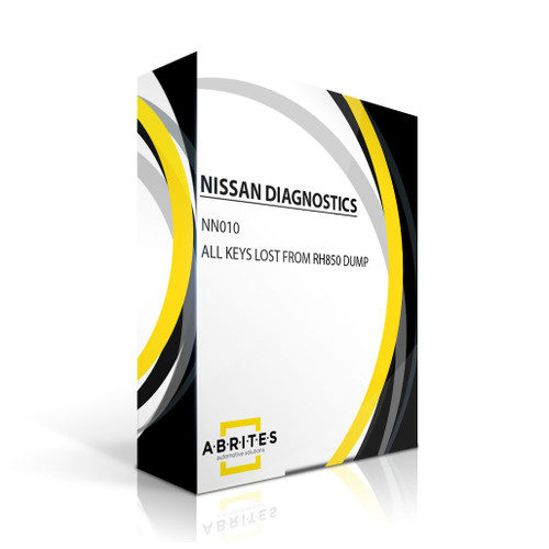 ABRITES NN010 - NISSAN All Keys Lost from RH850 Dump - Software - ABR-DS-NN010-001