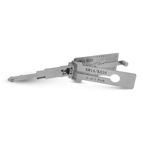 Original Lishi KW14 / KA34 2-in-1 Pick  - Anti Glare