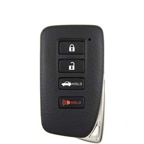 Lexus 4 Button Proximity Smart Key (AG Board - 2110) HYQ14FBA, 89904-24100, 315 MHz - Refurbished, Recase