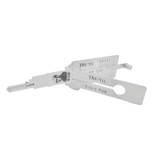 Original Lishi YA4/Y11 2-IN-1 Pick & Decoder Tool - Anti Glare