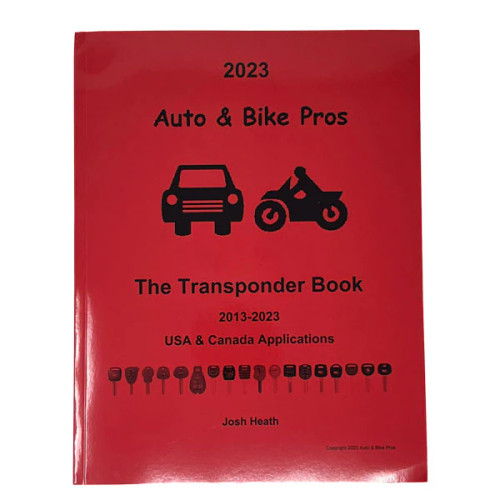 The Transponder Book - 2013-2023 - Auto & Bikes Pros - Josh Heath