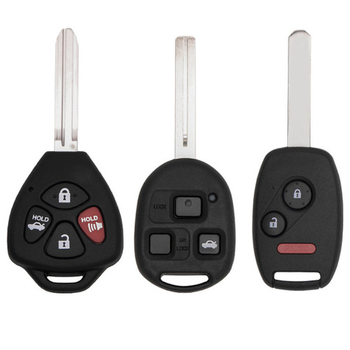 Keyless2Go PRO Remote Head Key Bundle Replacement For Honda / Lexus & Toyota Vehicles