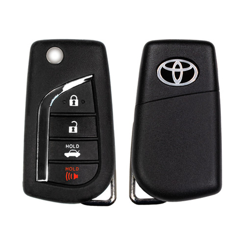 Toyota 4 Button Remote Head Keyfor US Models, HYQ12BFB, 89070-06791, 315 MHz - Refurbished, Grade A