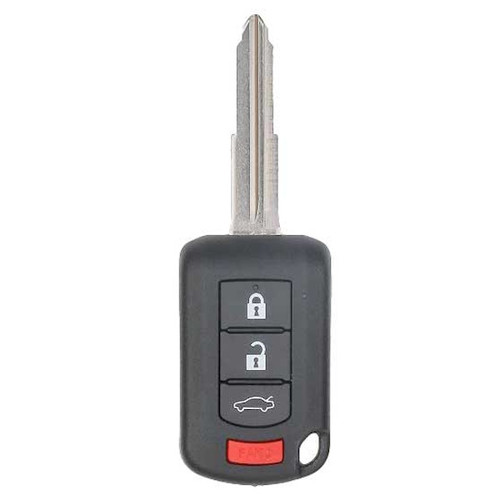 Mitsubishi 4 Button Remote Head Key OUCJ166N, 6370B945, Model: 08, 315 MHz, Standard Aftermarket
