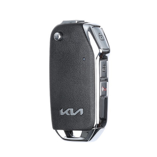 Kia 3 Button Remote Flip Key SY5SKRGE03, 95430-K0120, 433 MHz - Refurbished, Grade A