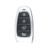 Keyless2Go Hyundai 4-Button Smart Key TQ8-FOB-4F20 95440-M5300 433 MHz Premium Aftermarket