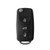 Keyless2Go Volkswagen 4-Button Flip Key NBGFS93N 5K0837202EC 315 MHz, Premium Aftermarket
