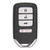 Keyless2Go Honda 4-Button Driver 1 Smart Key ACJ932HK1210A, 72147-T2A-A11, 72147-T2A-A12 - 315 MHz, Premium Aftermarket