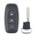 Keyless2Go Nissan 3 Button Proximity Smart Key KR5TXPZ1, 285E3-5MR1B, 433 MHz - Premium Aftermarket