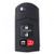 Mazda 4-Button Flip Key 5WK43451E GS4B-67-5RYA 315 MHz, Standard Aftermarket  