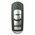 KEYLESS2GO Mazda 4-Button Smart Key WAZSKE13D02 TK52-67-5DY 315 MHz, Premium Aftermarket