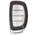 Keyless2Go Hyundai 4-Button Smart Key CQOFD00120 95440-F3002 433 MHz, Premium Aftermarket