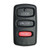 Mitsubishi 3-Button Remote E4EG8DE 315 MHz, Refurbished Grade A