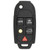 Volvo 5-Button Flip Key LQNP2T-APU 8626556 8688799 315 MHz, Refurbished Recase