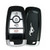 Ford Mustang 4 Button Smart Key 1-Way M3N-A2C931423, 164-R8159, 315 MHz - New, OEM