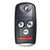 Acura 4 Button Remote Flip Key MLBHLIK-1T, 35113-TL0-A10, 315 MHz - Aftermarket