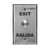 SECO-LARM - SD-7204SGEX1Q - VANDAL RESISTANT RTE PUSHBUTTON WALL PLATE - SINGLE GANG