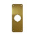 DON-JO RP-13509-605 Remodler Plate -Brass