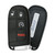 Jeep 4-Button Proximity Smart Key Remote 7TD04DX9PA, New OEM