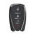 Chevrolet 4-Button Smart Key HYQ4AA 13529664 315 MHz, Refurbished Recase